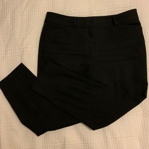 Black Skinny Ankle Work Trousers Marisa fit